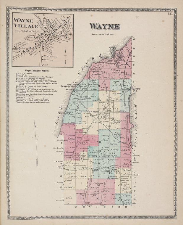 Wayne Village [Village]; Wayne Business Notices; Wayne [Township]