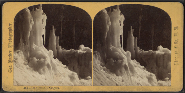 Ice grotto, Niagara.