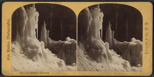 Ice grotto, Niagara.