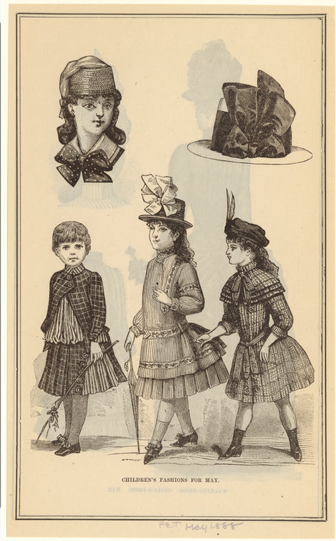 Children's fashions for May