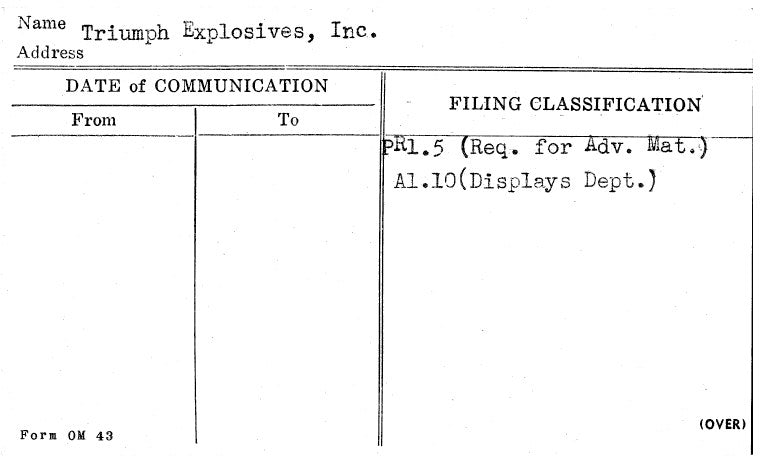 Triumph Explosives, Inc.