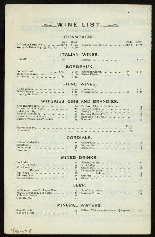 DINNER [held by] STEVENS HOUSE [at] "21 BROADWAY,NEW YORK, NY" (REST;)