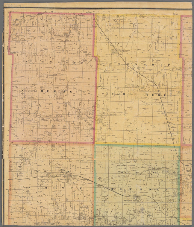 Map of Pettis County, Missouri