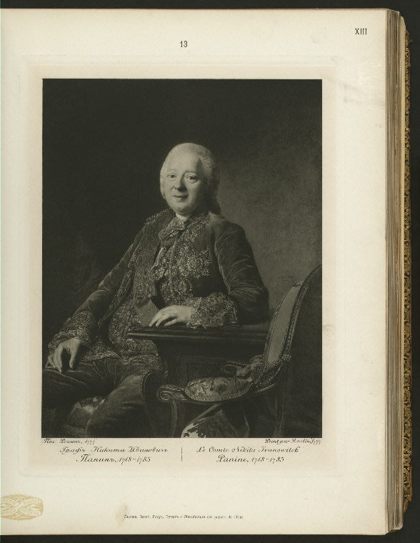 Graf Nikita Ivanovich Panin, 1718-1783.