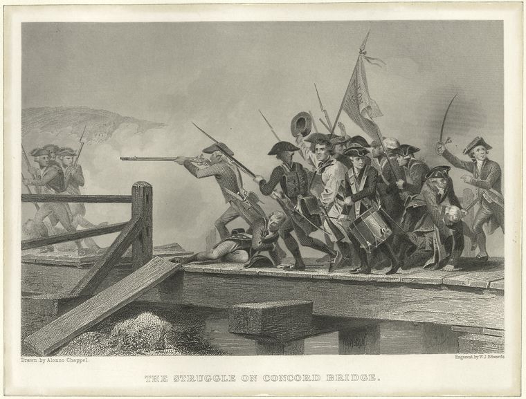 The Struggle on Concord Bridge