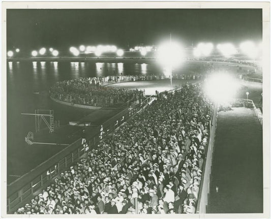 Jones Beach - crowds at fireworks