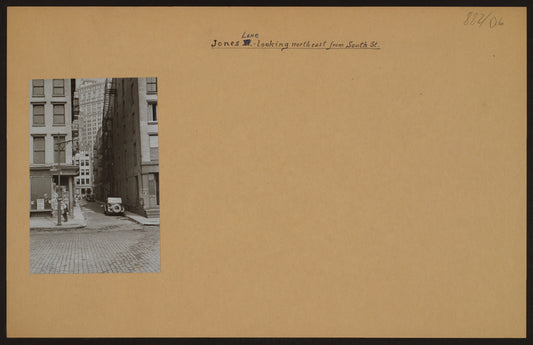 Manhattan: Jones Lane - South Street