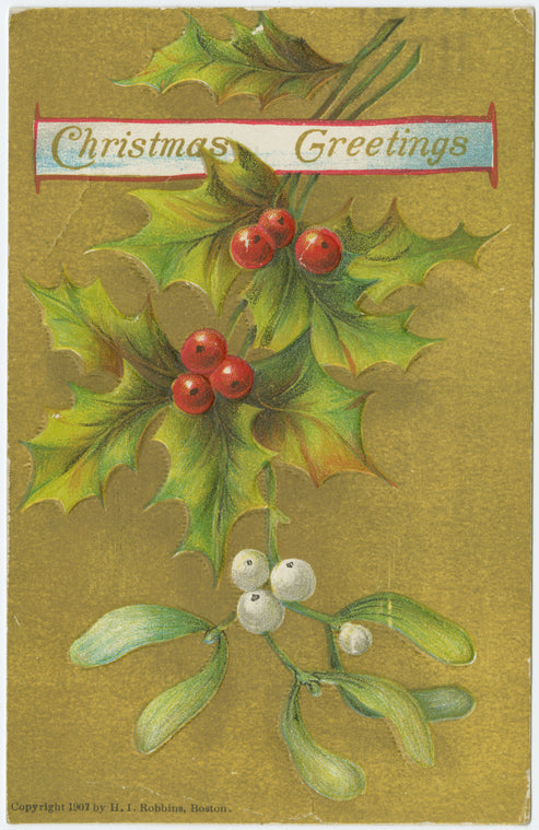 Christmas greetings.