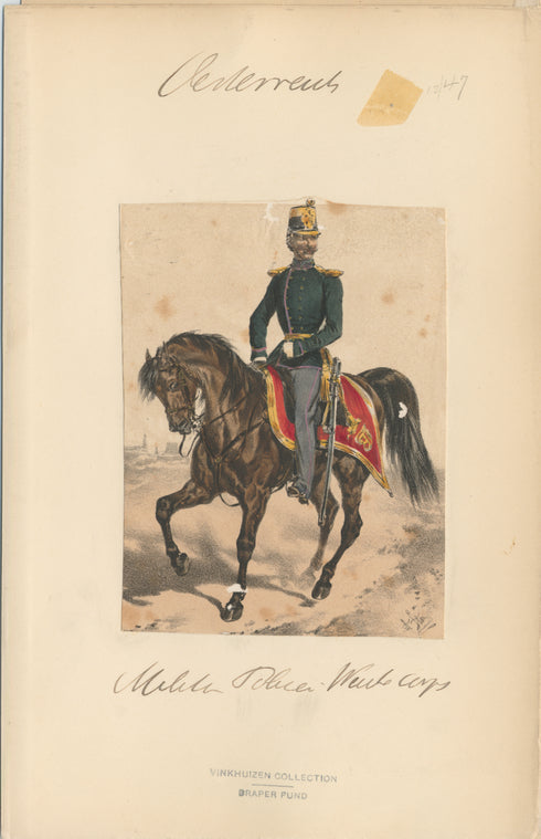 Militair Policei-Wach-Corps. 1866