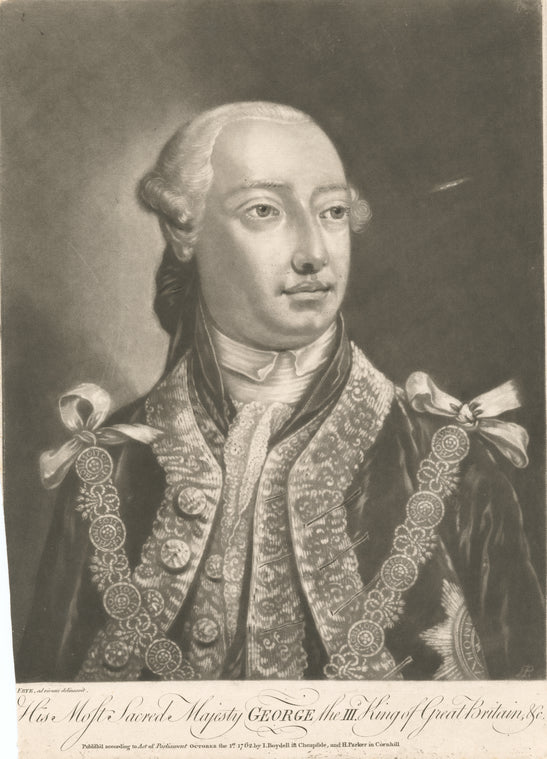 His most sacred majesty George the III. King of Great Britain