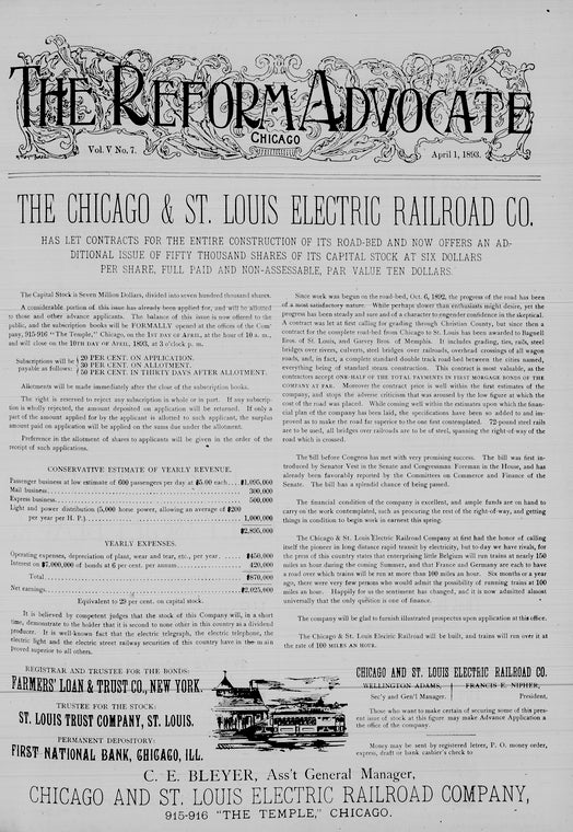 The Reform advocate