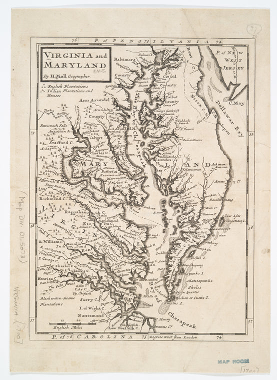 Virginia and Maryland