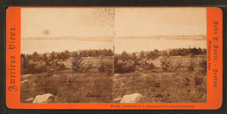 Newport, R.I., Panoramic view from Fort Denham.
