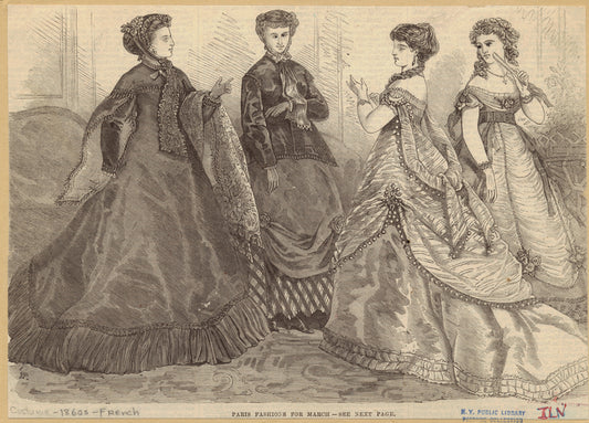 Paris fashions for March