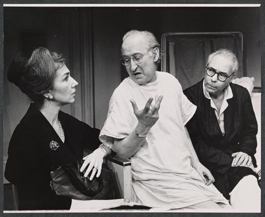 Barbara Hayes, Lou Gilbert and Rudy Bond in the stage production Big Man