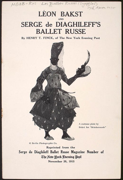 Leon Bakst and Serge de Diaghileff's Ballet Russe