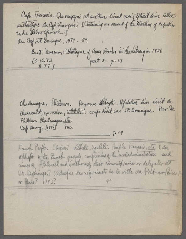 Reference Notes
