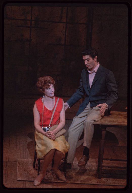 Elizabeth Allen and Sergio Franchi in the stage production Do I Hear a Waltz?