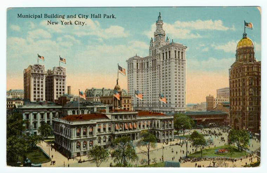 Municipal Building and City Hall Park, New York City