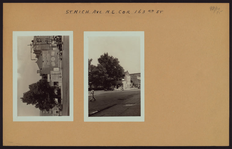 Manhattan: St. Nicholas Avenue - 163rd Street (West)