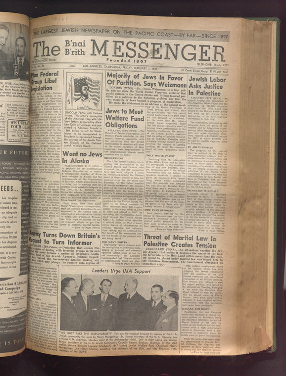 B'nai B'rith messenger