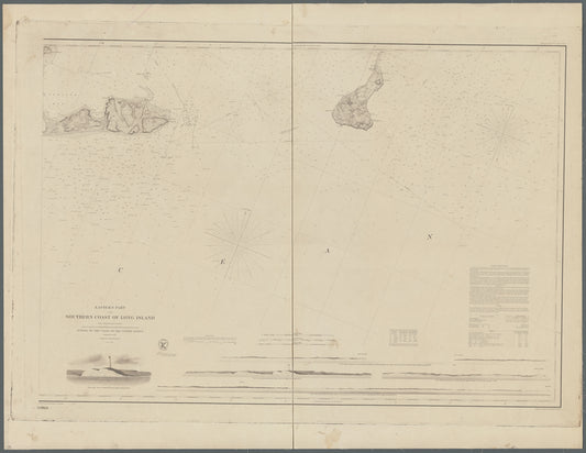 Eastern part of the southern coast of Long Island