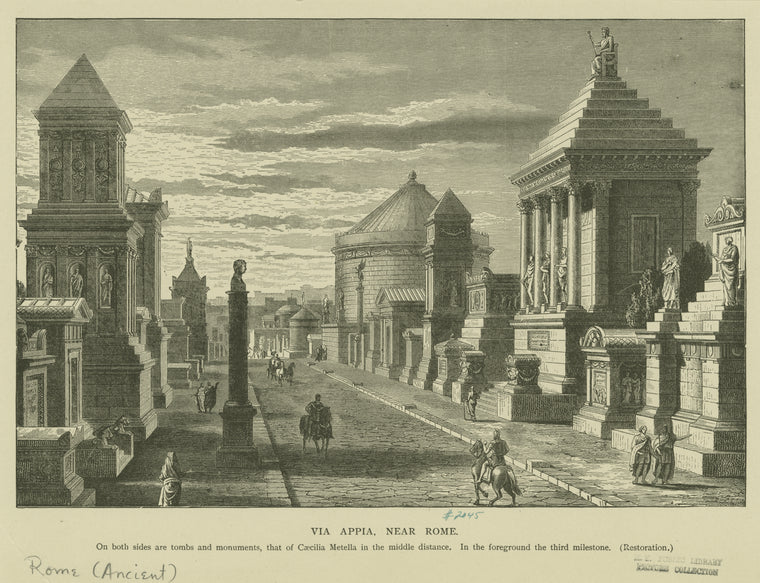 Via Appia, near Rome
