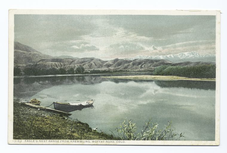 Eagles Nest Range from Kremmling, Moffat Road, Colorado