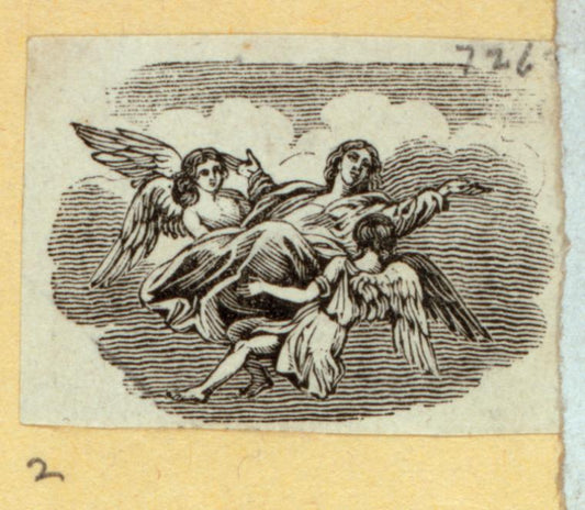 Allegorical images featuring angels.