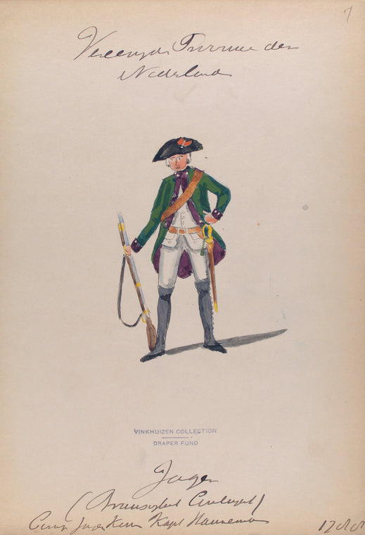 Vereenigde Provincien der Nederlanden. Jager. ([...]) C...