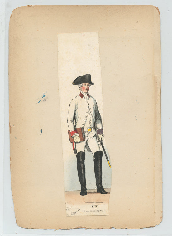 Cavalleriezögling. 1787