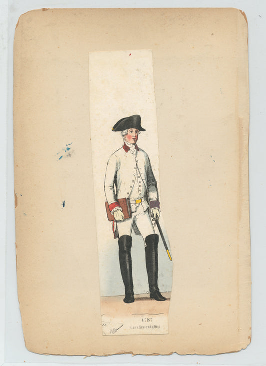 Cavalleriezögling. 1787