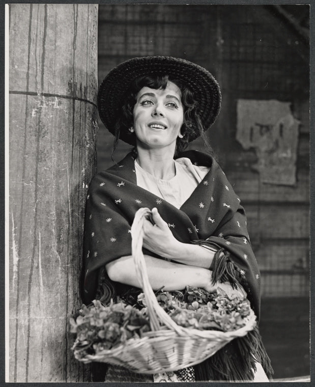 Caroline Dixon in the touring stage production My Fair Lady