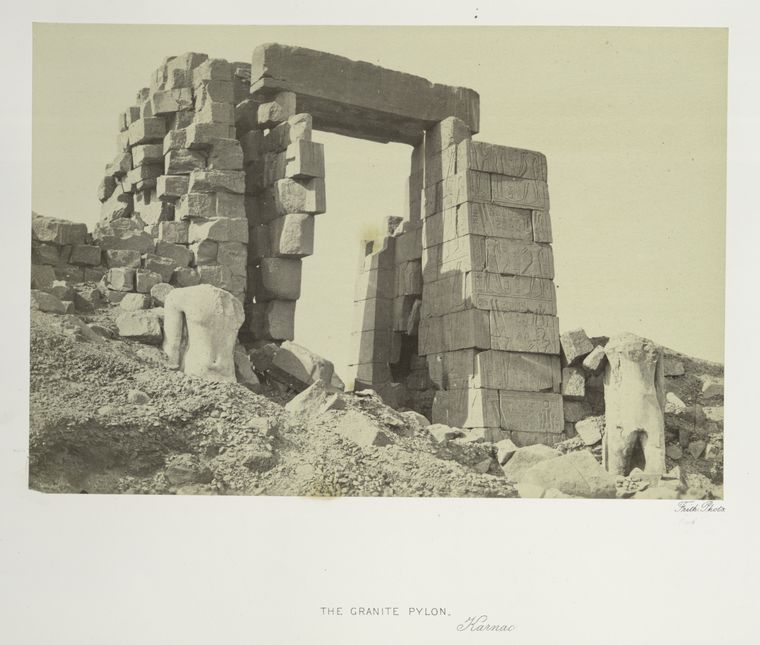 The granite pylon, Karnac