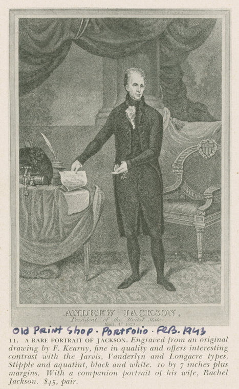 Andrew Jackson - Portraits