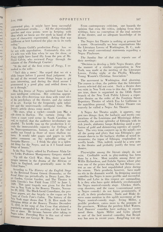 Opportunity: journal of Negro life