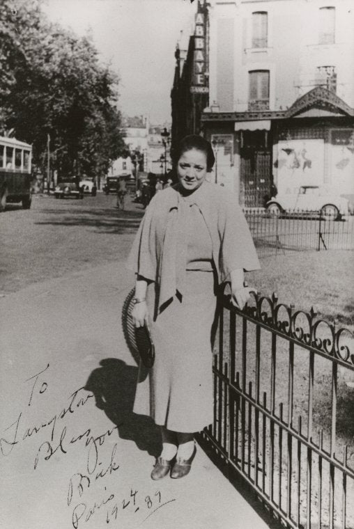 Ada "Bricktop" Smith in Paris, France