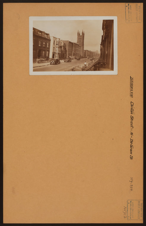 Brooklyn: Clinton Street - Degraw Street