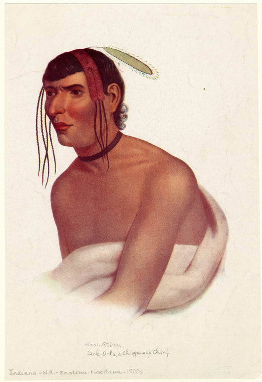 Jack-O-Pa, a Chippeway chief