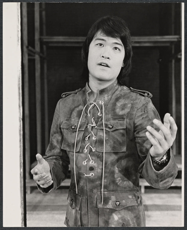 Marcus Mukai in the touring stage production Two Gentlemen of Verona
