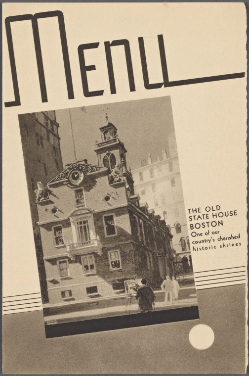A la carte menu, New York Central System