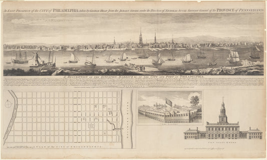 An east prospect of the city of Philadelphia