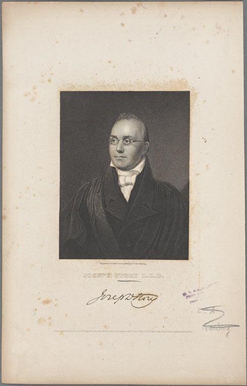 Joseph Story L.L.D.