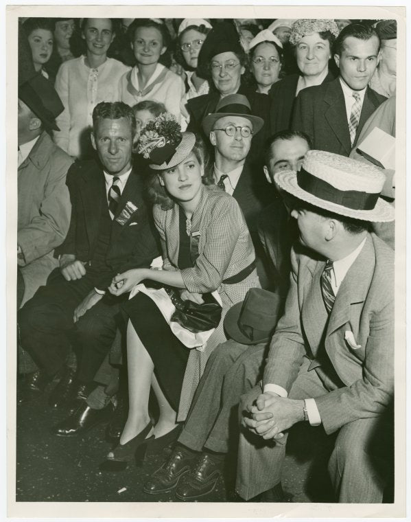 Contests - Cinderella - Jacqueline Cochrane and Floyd Odlum at contest