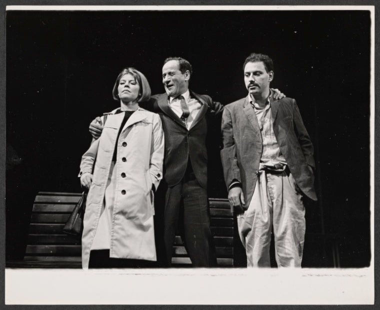 Anne Jackson, Eli Wallach and Alan Arkin in the Broadway production of Luv