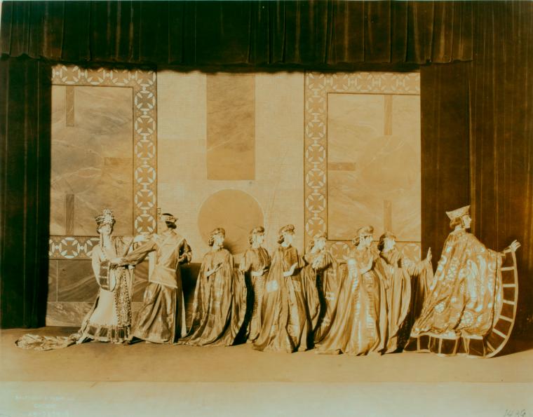 Ruth St. Denis and Denishawn dancers in Dance of Theodora.