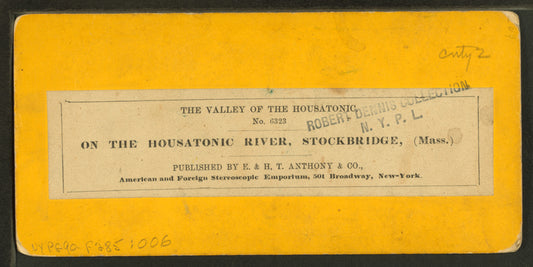 On the Housatonic River, Stockbridge, (Mass.).