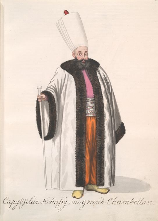 Capydjilar kehassy [kapijilar] ou grand chamberlan. [9]