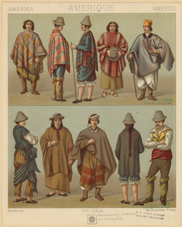 Chile, Araucanian Indians and gauchos