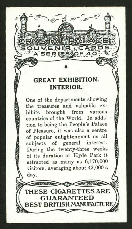 Great Exhibition interior.